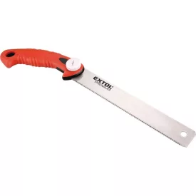   EXTOL PREMIUM Japán fűrész, teljes/penge hossz: 380/220mm, cserélhető hajlékony penge SK5 acélból, három élű fogak, sűrű fogazás T17
