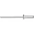 EXTOL PREMIUM popszegecs klt. alu, 1000 db, méret: 3,2×6,4 mm