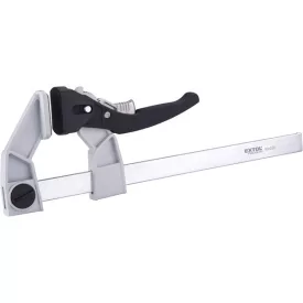   EXTOL PREMIUM 5 év asztalos szorító, racsnis, ALU+acél+műanyag, 250×90 mm