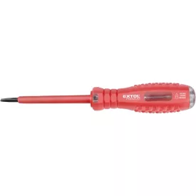   EXTOL PREMIUM fáziskereső, 80-250V, 160mm, lapos hegyű, CE