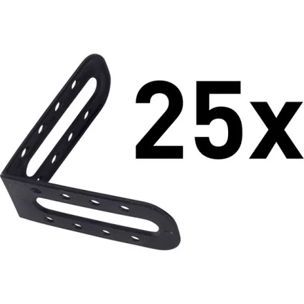 EXTOL PREMIUM 5 év sarok profil lapszintezőhöz (8845010 csempeszintezőhöz) klt. 25 db, 60×60mm, műanyag, L-típusú