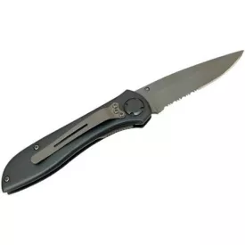   EXTOL PREMIUM zsebkés (bicska), rozsdamentes acél penge, ALU nyél, teljes/összecsukott hossz.:205/115 mm, KIFUTÓ!