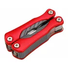 EXTOL PREMIUM 5 év multifunkciós rozsdamentes szerszám, késpengével, teljes/összecsukott hossz.:67/100 mm, 9 funkciós