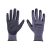 EXTOL PREMIUM Kötött kesztyű nylon-Spandex, varrat nélküli, méret: 9' nitrilbe mártott teny. és ujjhegy, gumírozott mandzsetta