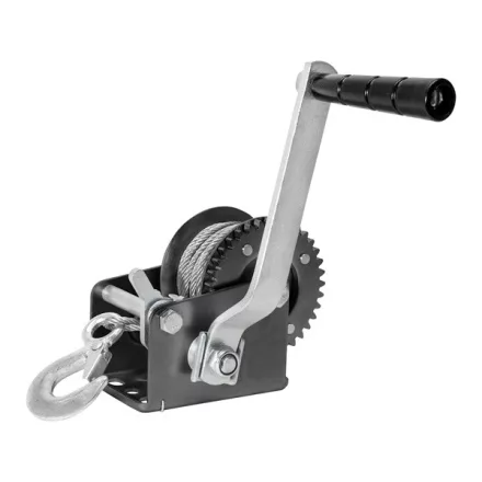 EXTOL PREMIUM 5 év kábelcsörlő, kézi kurblival, max.360kg