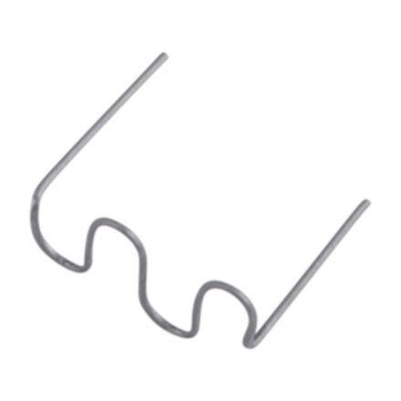 EXTOL PREMIUM kapocs, nagy hullám, 0,6 mm, szélesség: 15 mm, hossz.: 30 mm, 150 db, 8891505 akkus műanyag hegesztőhőz