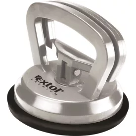   EXTOL PREMIUM üvegemelő (vákuumos üvegfogó tappancs), egyfejes, max. 50kg teherbírás, átmérő: 118mm, ALU ötvözet