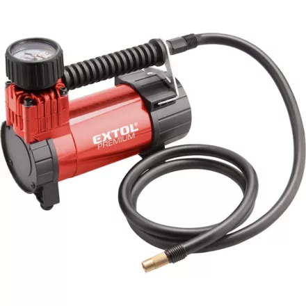 EXTOL PREMIUM gép 2 olajmentes légkompresszor, 12V, 6,9 Bar, 24l/perc