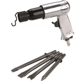   EXTOL PREMIUM gép 2 pneumatikus vésőgép, 10mm (3/8") befogás, 3500 ütés/perc, 136l/perc, 6,3 Bar, 1/4" tömlőcsatl.,1,3 kg