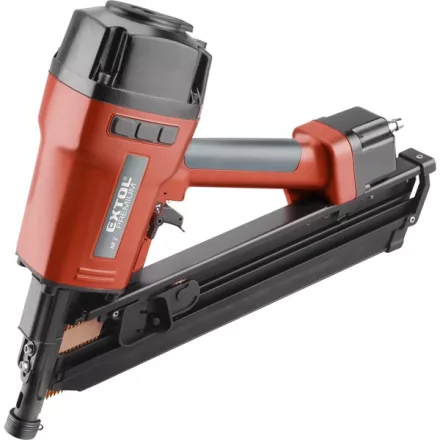EXTOL PREMIUM gép 2 pneumatikus szögbelövő gép, szalagtáras szegekhez, üzemi nyomás: 4,9-8 Bar, csatlakozó:1/4", 90 lövés/perc, 153l/perc