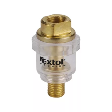 EXTOL PREMIUM 5 év mini levegőolajzó, max. 6,2 Bar, 1/4", max. 60°C, 15ml