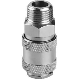   EXTOL PREMIUM 5 év gyorscsatlakozó-hüvely, külső menettel, 1/4", nikkelezett réz, bliszteren