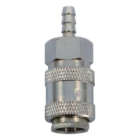   EXTOL PREMIUM 5 év gyorscsatlakozó-hüvely, tömlővéggel, 3/8", 9mm, nikkelezett réz, bliszteren