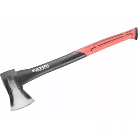   EXTOL PREMIUM 5 év hasító fejsze, ékes, üvegszálas nyél 1000g, nylon erősítéssel, 600 mm hosszú, TPR gumis markolat