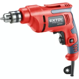   EXTOL PREMIUM gép 2 fúrógép 450W, 0-2800 ford/perc, kulcsos tokmány, 1,0-10mm, 1,6 kg papírdobozban