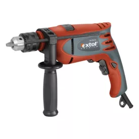   EXTOL PREMIUM gép 2 ütvefúrógép 750W, 0-3000 ford/perc, kulcsos tokmány, 1,5-13mm, papírdobozban