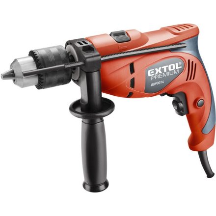 EXTOL PREMIUM gép 2 ütvefúrógép 550W, 0-3000 ford/perc, kulcsos tokmány, 1,5-13mm, papírdobozban