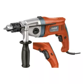   EXTOL PREMIUM gép 2 ütvefúrógép 1100W, 13mm kulcsos tokmány, 2 fokozatú, max. 3000 1/min., ID 1100 K