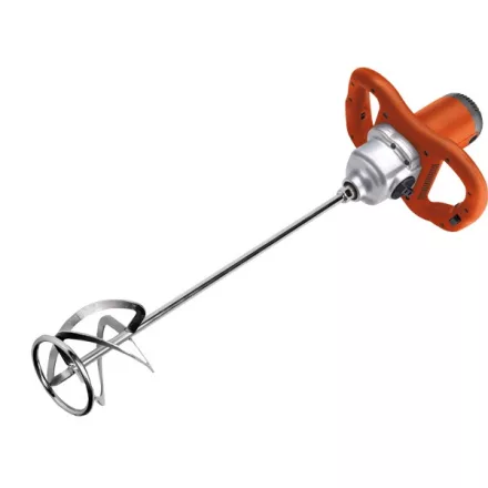 EXTOL PREMIUM gép 2 elektromos festék- és habarcskeverő gép (mixer) 1600W, M14 menet, lágy indítás, ford I=180-380/min, II=300-650/min
