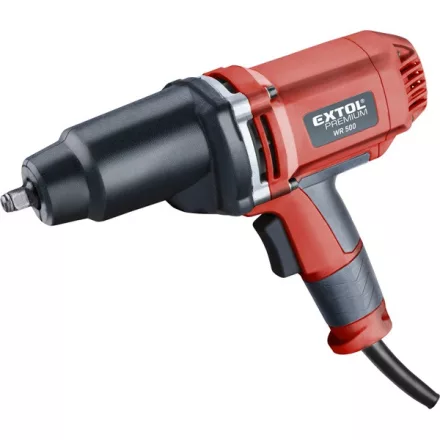 EXTOL PREMIUM gép 2 elektromos ütvecsavarozó, 1/2" 230V/950W, 500Nm, jobb/bal irányváltás, papírdobozban