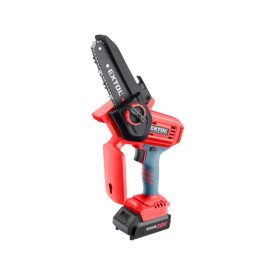   EXTOL PREMIUM akkus láncfűrészgép egykezes, Share20V, 20V, Li-ion, 155 mm