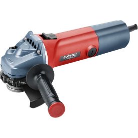   EXTOL PREMIUM gép 2 sarokcsiszológép 125mm 850W, szabályozható fordulatszám, lágy indítás, terhelésnél konstans fordulatszám, papírdoboz