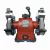 EXTOL PREMIUM gép 2 kettős köszörűgép 520W, száraz, 200×16×25mm, (P36, P80), 2950 ford/perc, 19kg, lámpával