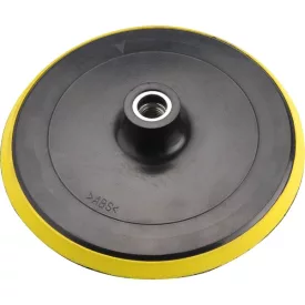   EXTOL PREMIUM tartalék gumitalp 8892500 sarok-polírozógéphez, tépőzáras, átmérő: 180mm, M14, max: 8500 ford/perc