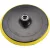 EXTOL PREMIUM tartalék gumitalp 8892500 sarok-polírozógéphez, tépőzáras, átmérő: 180mm, M14, max: 8500 ford/perc