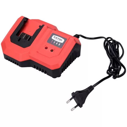 EXTOL PREMIUM akkutöltő Garden20V, 20V, 4,5A a 8895782 és 8895780 akkuhoz