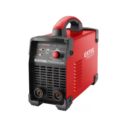 EXTOL PREMIUM gép 2 inverter hegesztő készülék, 120A, munkakábel+földelőkábel