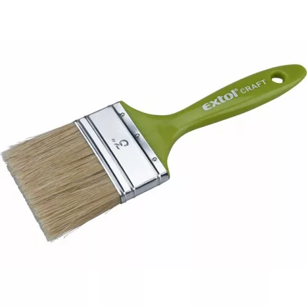 EXTOL CRAFT ecset, lapos, szimpla, müa. nyél; 2,5" (63mm), fejhossz: 51mm, fejvastagság: 13mm