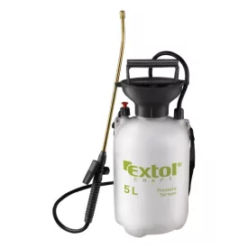   EXTOL CRAFT kézi permetező permetszóróval; 5 liter, réz cső