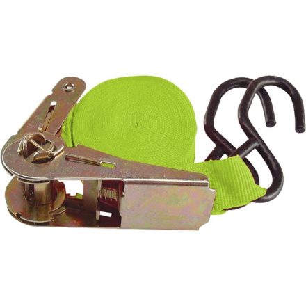 EXTOL CRAFT rakományrögzítő gurtni kampós (bliszteren) ; 5 m × 25 mm, max. 150kg