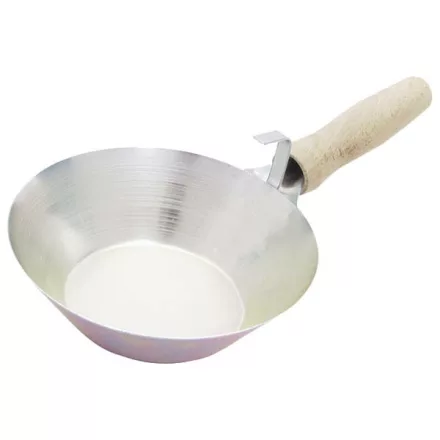Egyéb kőműves serpenyő, horganyzott; 180mm