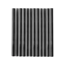   EXTOL CRAFT ragasztóstift klt., fekete színű; 12db, 100×7,2mm, bliszteren