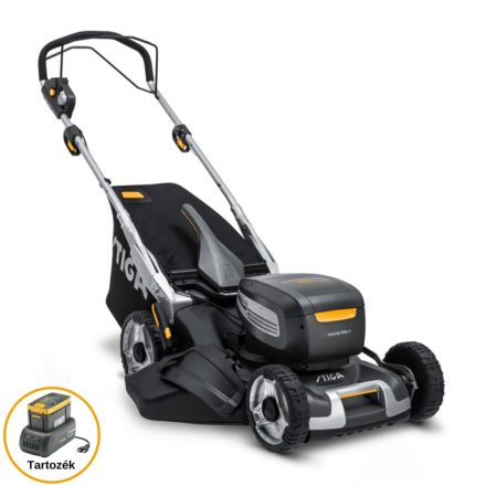 STIGA akkumulátoros fűnyíró Twinclip 950e V Kit (akkumulátorral és töltővel)