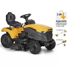 STIGA oldalkidobós fűnyíró traktor TORNADO 398