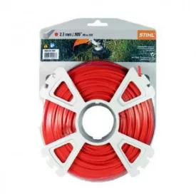 STIHL Damil négyzetes Ø 2,7 mm x 65,0 m piros