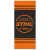 STIHL Strandtörölköző fekete-narancssárga 180x80cm