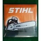 STIHL fém tábla narancs 40 x 40 cm